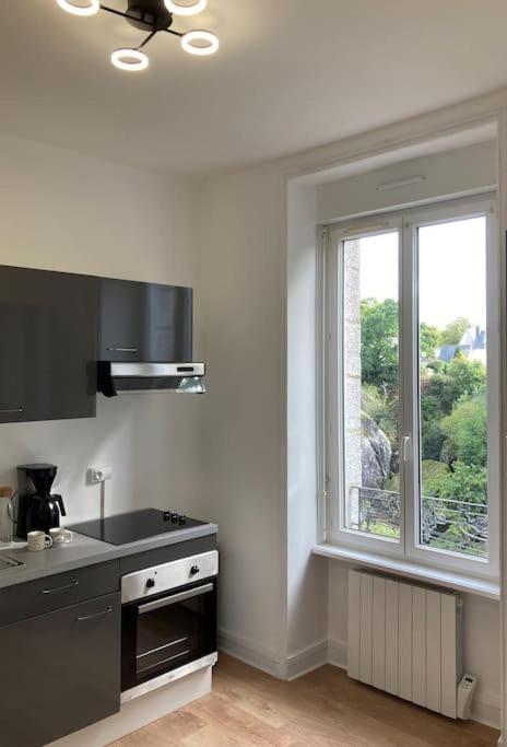 Vue Imprenable Sur Le Moulin Du Chaos ! Apartment Huelgoat Exterior photo